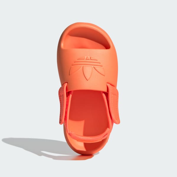 Rojo Sandalias Adilette Adiform Kids