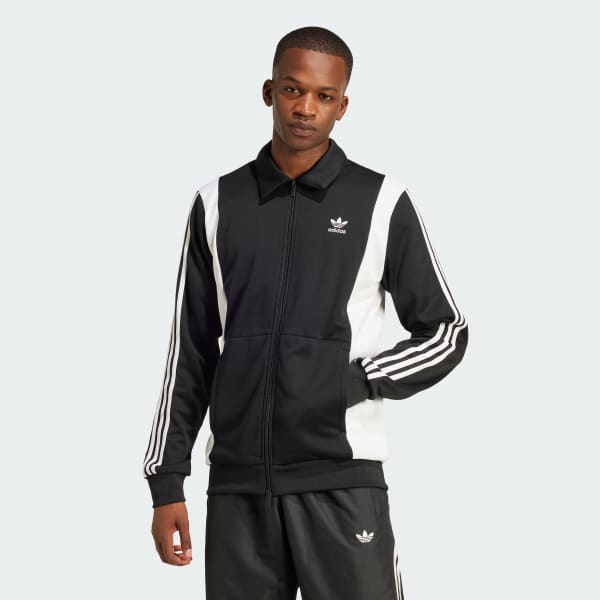 Negro Chaqueta Deportiva Adicolor Panel