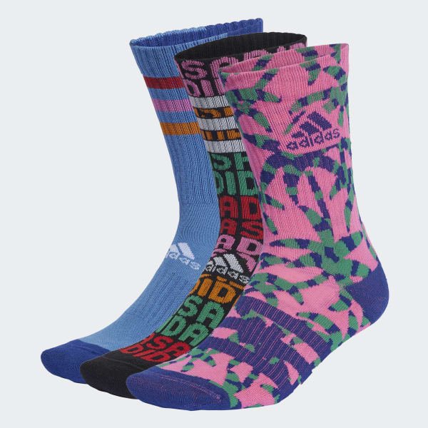 Multicolour adidas x FARM Rio Crew Socks 3 Pairs