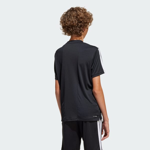 Negro Polera Train Essentials 3 Tiras Niños