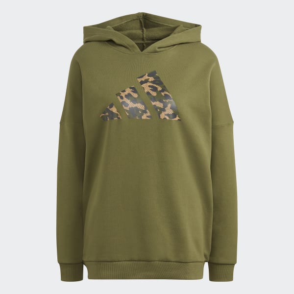 leopard adidas hoodie