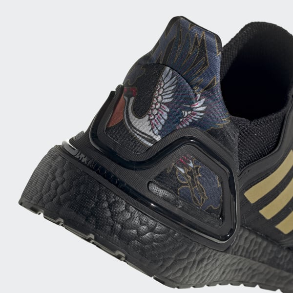 adidas boost black and gold