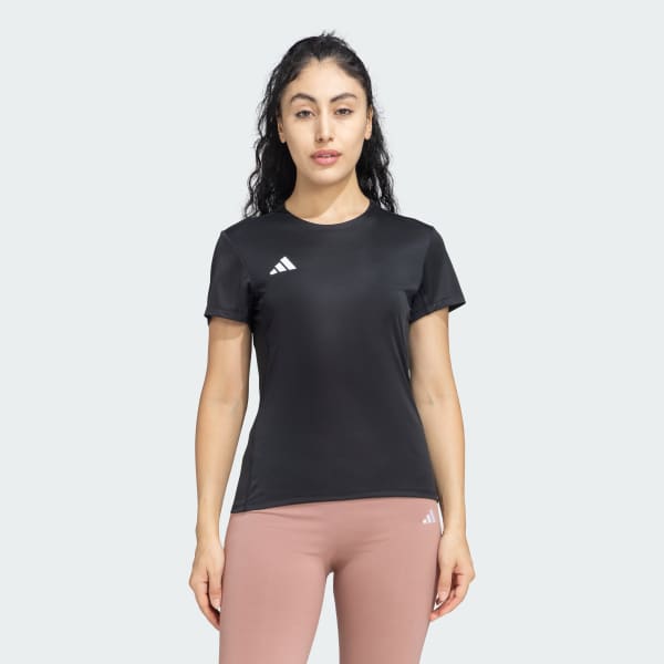 adidas Adizero Essentials Running Tee - Black | adidas India