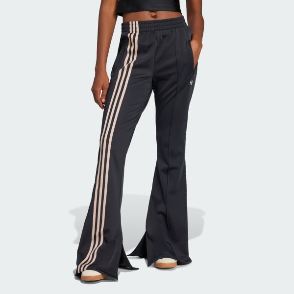 Adidas track pants flared hotsell