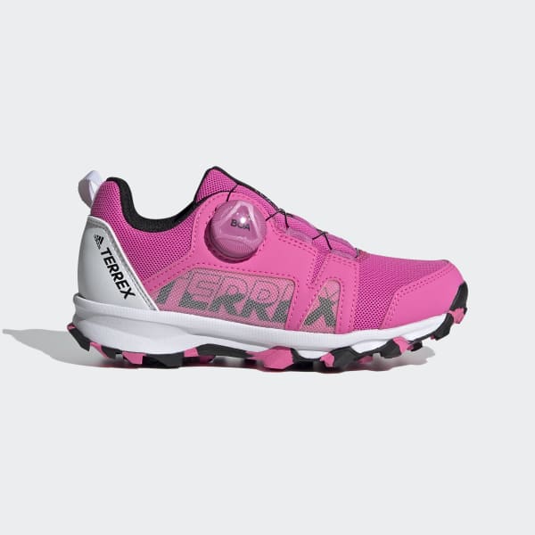 Pink Terrex Boa Hiking Shoes EOW52