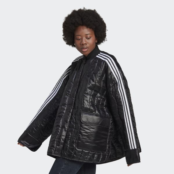 Schwarz Premium Quilted Jacke HG867