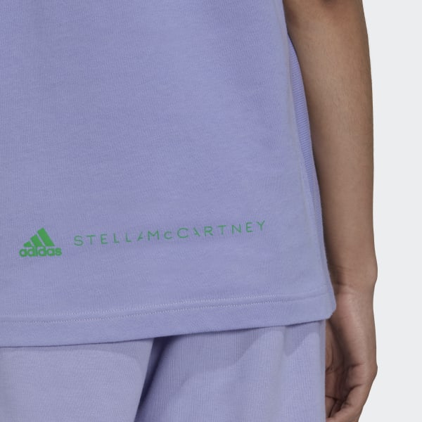 Fioletowy adidas by Stella McCartney T-Shirt (GENDER NEUTRAL) BWC64