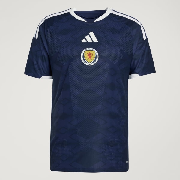 Blue Scotland 26 Home Authentic Jersey