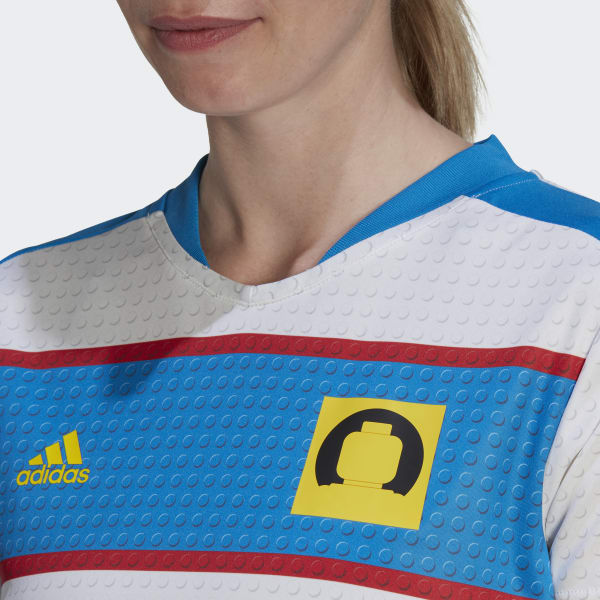 adidas Tiro x LEGO® Home Jersey - Blue | Women's Soccer | adidas US