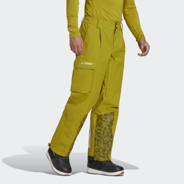 Zielony Terrex 3-Layer Post-Consumer Nylon Snow Pants VT251