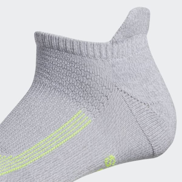 adidas Superlite UB21 Tabbed NoShow Socks 2 Pairs Grey adidas US