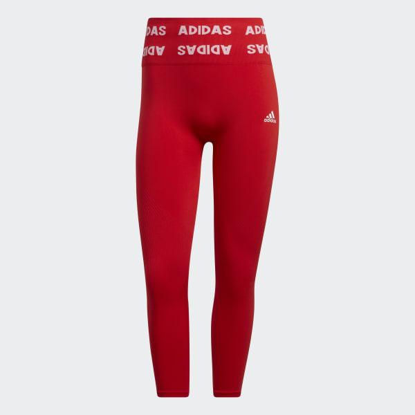 Red Training Aeroknit 7/8 High-Rise Tights 25546