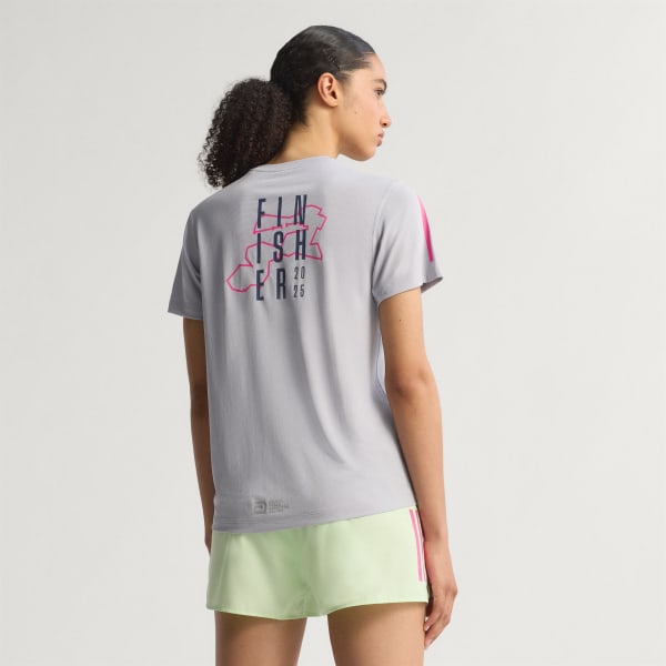 Grijs BMW Berlin-Marathon 2025 Finisher T-shirt