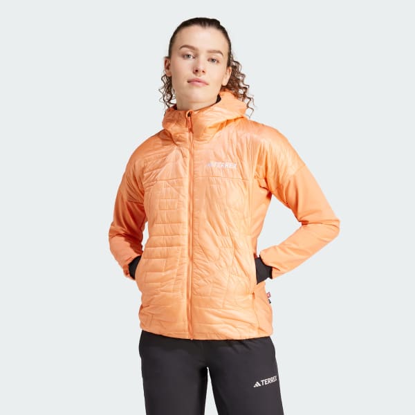Naranja Casaca Terrex Xperior Varilite Hybrid PrimaLoft