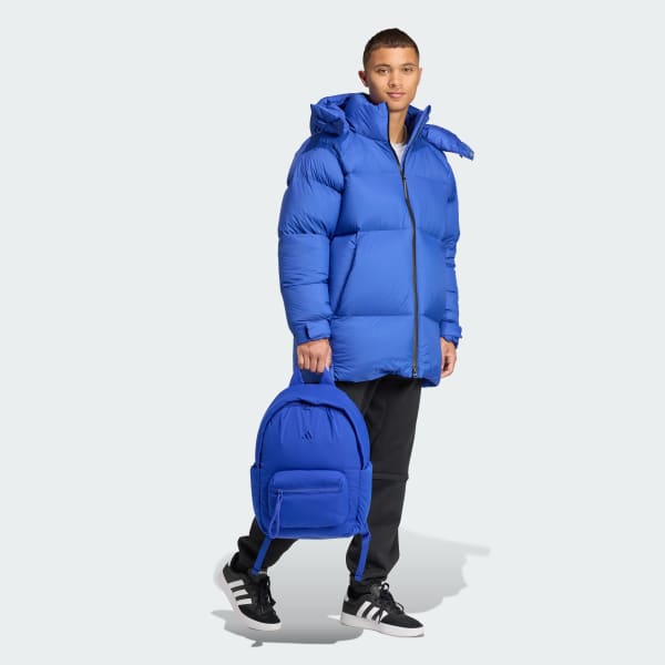 Blue MYSHELTER Climawarm Down Parka