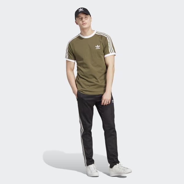 Green Adicolor Classics 3-Stripes Tee