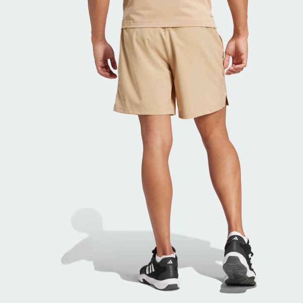 สีน้ำตาล กางเกงขาสั้น Gym+