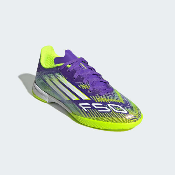 Ungu Sepatu F50 League Indoor Anak