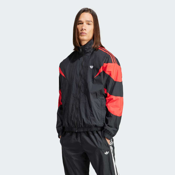 adidas Rekive Woven Track Jacket - Black | adidas India