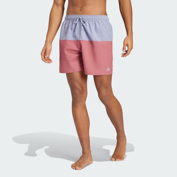 Adidas colour block swim shorts sale
