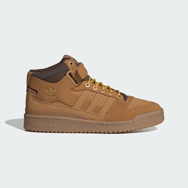 Yellow Forum Mid Shoes