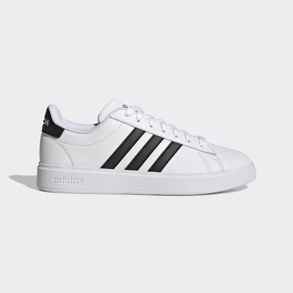 adidas Grand Cloudfoam Lifestyle Court Comfort Shoes - White | Women's Lifestyle Essentials