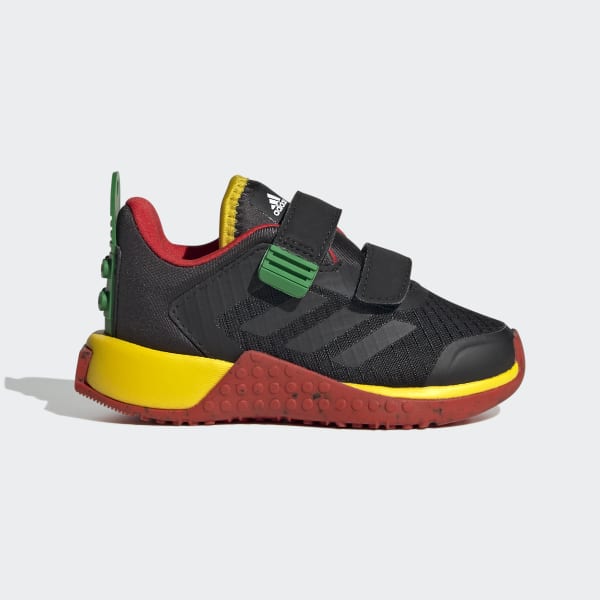Negro Zapatilla adidas Sport DNA x LEGO® Lifestyle Two-Strap Hook-and-Loop