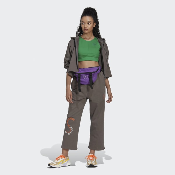 Czerń adidas by Stella McCartney Cropped Sweat Pants