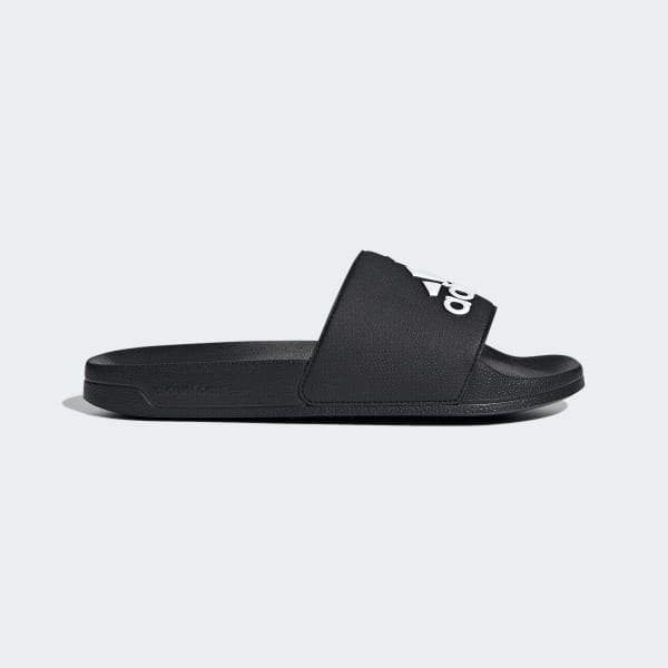 Zwart adilette Shower Badslippers