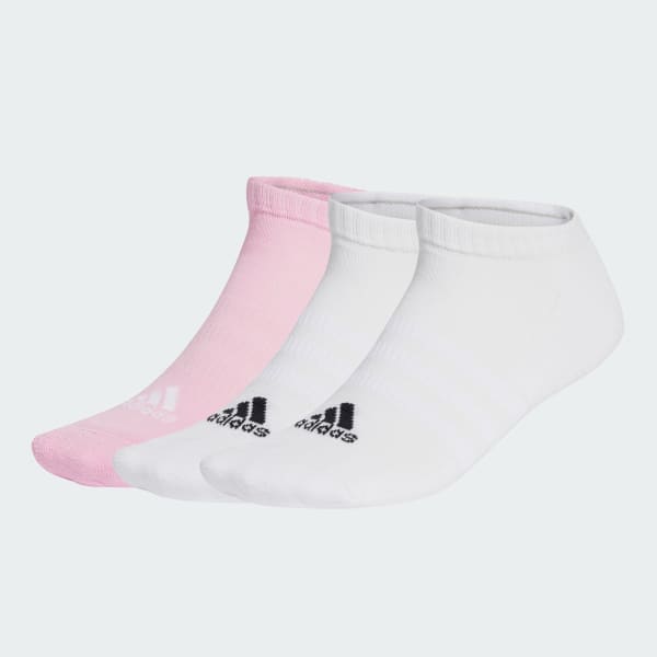Blanco Medias Al Tobillo Acolchadas 3 Pares