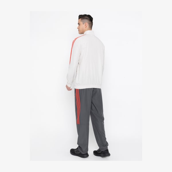 adidas CLASSIC 3 STRIPES WOVEN TRACKSUIT - Beige | adidas India
