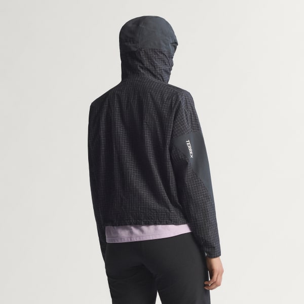 Negro Chaqueta Terrex Xploric 2 Layer CLIMAPROOF