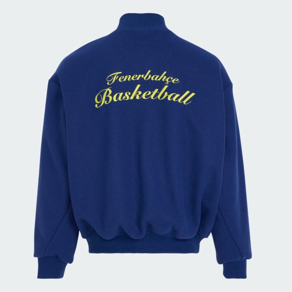 Blue Fenerbahçe Basketball Bomber Jacket