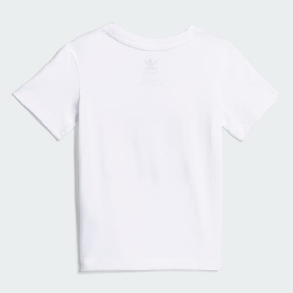 Λευκό Animal Graphic Print Tee