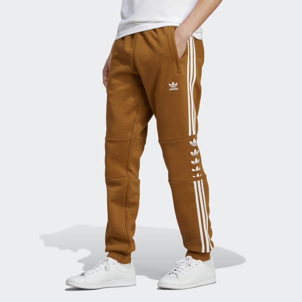 adidas TRAINICONS 3-Stripes Woven Joggers - Brown