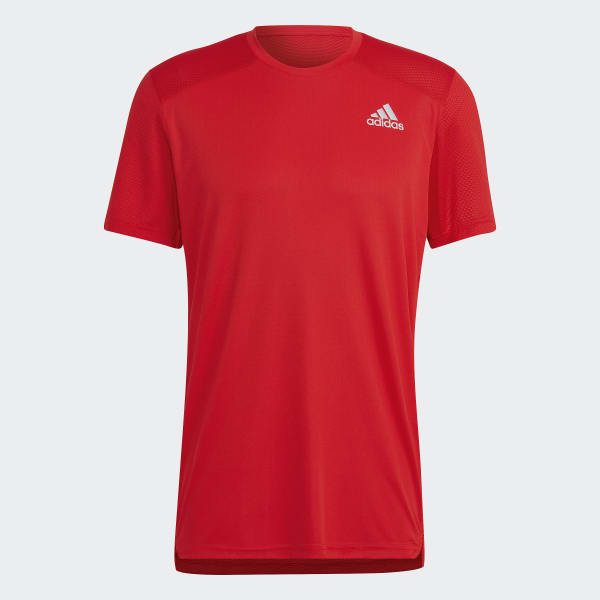Red Own the Run Cooler Tee