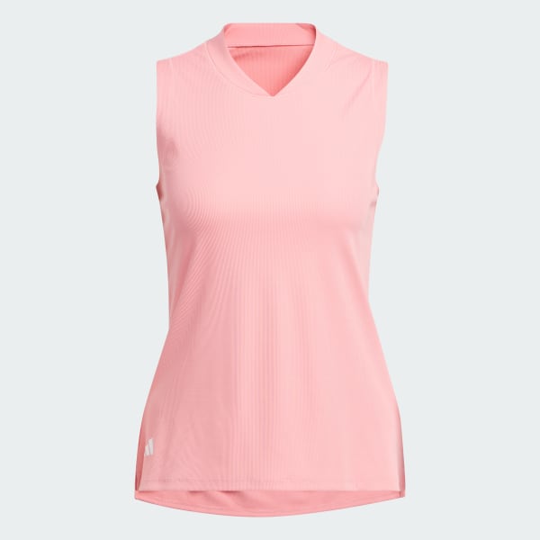 Pink Ultimate365 Sleeveless Polo Shirt