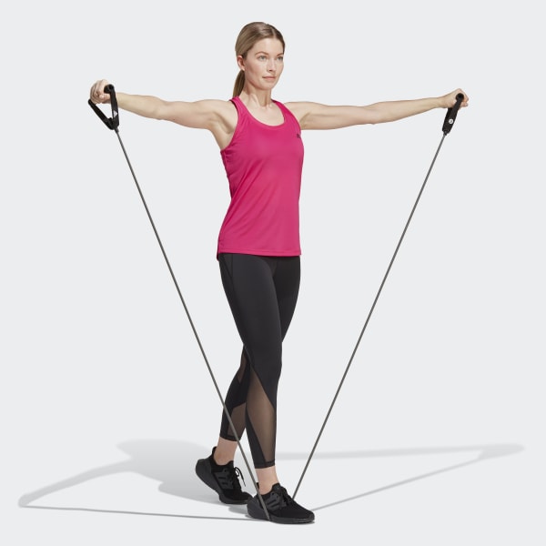 Rosa Primeblue Designed 2 Move 3-Streifen Sport Tanktop 28836