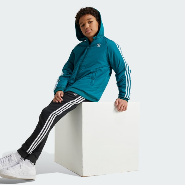 Adidas bomber jacket kids clearance