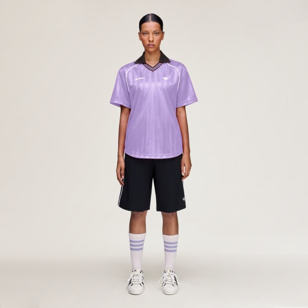 Bleu Short sergé Wales Bonner