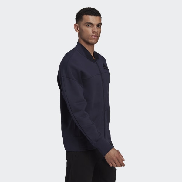 Adidas x eden park mens long rugby 2024 bomber jacket