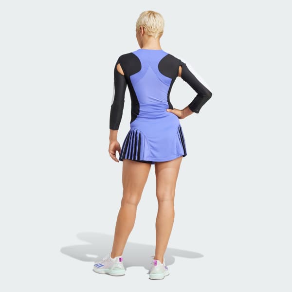 Blue Tennis Pro AEROREADY Long Sleeve Premium Dress