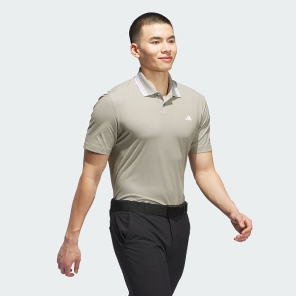 adidas Ultimate365 Tour Twistknit Pique Polo Shirt - Beige