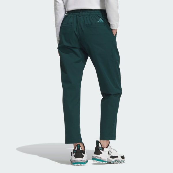 adidas - 新品L  adidas  ゴルフ プライムグリーン コーデュロイアンクルパンツ adidas（アディダス）の「プライムグリーン コーデュロイ