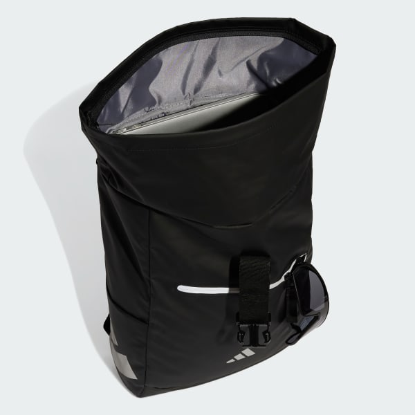 Negro Mochila Ultramodern Back-to-University Rolltop