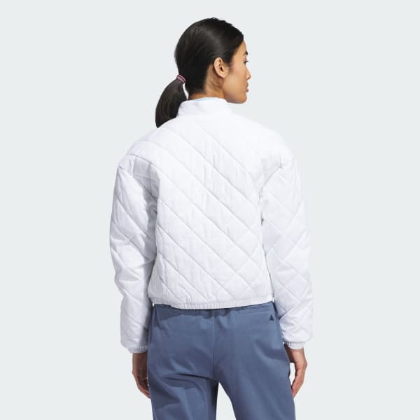 White 고투 퀼티드 재킷