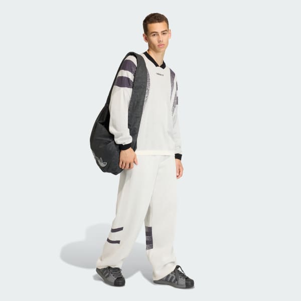 White 산티아고 루즈 풀리 패션 니트 저지