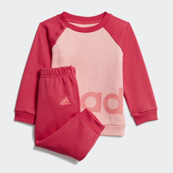 linear fleece jogger set