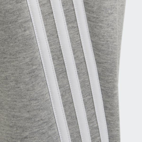 Grey Future Icons 3-Stripes Tapered-Leg Pants BU775