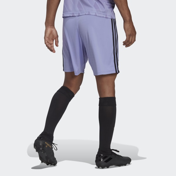 Morado Shorts Uniforme de Visitante Real Madrid 22/23 KMM37